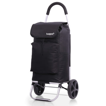 Hoppa Fully Insulated Lightweight 2025 Model 2 Wheeled Huge 51Litre Capacity Shopping Trolley Bag 95cm, 2.6kg